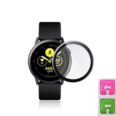 Skærmbeskytter til Samsung Watch Active 2 44 mm Transparent / Sort