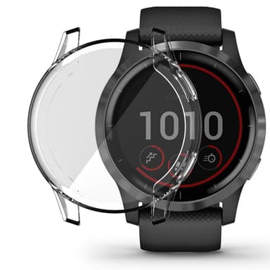 Urkasse kompatibel med Garmin Vivo Active 4 45 mm Transparent