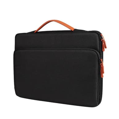 Computertaske 13'' med bagagebælte Sort