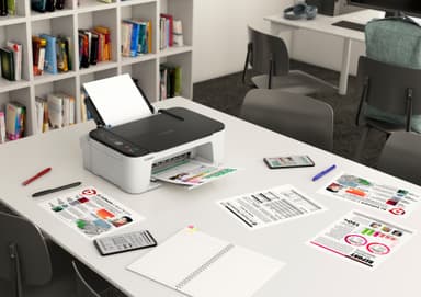 Canon Pixma TS3452 AIO inkjet printer (hvid)