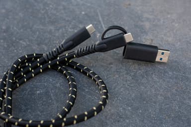 Fairphone 4 USB-C 3.2 opladningskabel 1,2 m (sort)