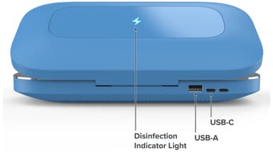 PhoneSoap Pro desinfektionsenhed (blå)