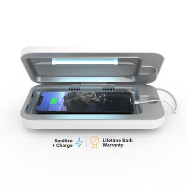 PhoneSoap 3 desinficerende oplader (hvid)