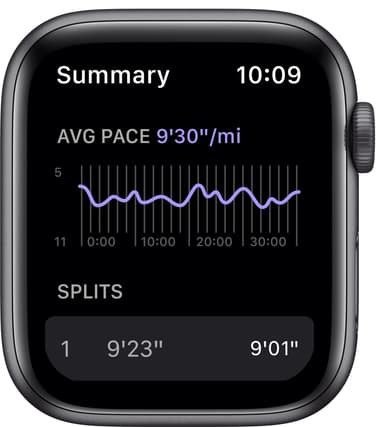 Apple Watch Nike SE 44mm GPS (grey alu/sort sportsrem)