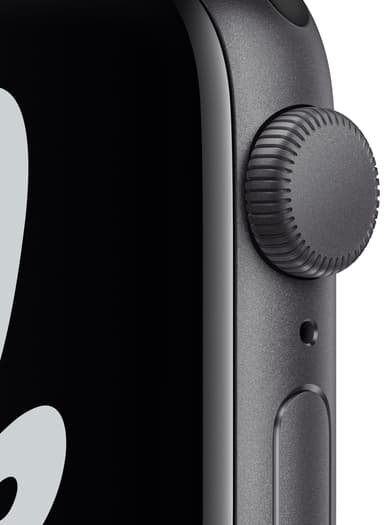 Apple Watch Nike SE 40mm GPS (grey alu/sort sportsrem)