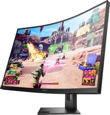 HP Omen 27C 27" buet gaming skærm