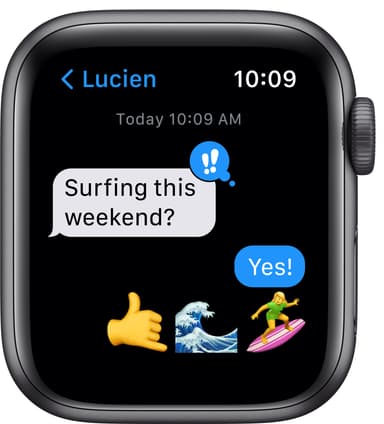 Apple Watch Nike SE 40mm GPS (grey alu/sort sportsrem)