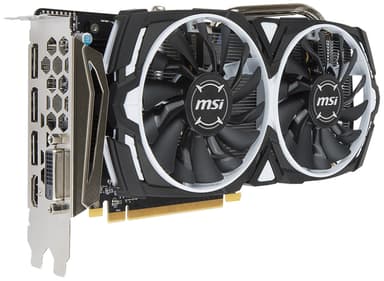 MSI Radeon RX 570 Armor OC grafikkort 8G