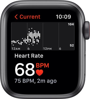 Apple Watch SE 40 mm LTE (Space Gray Alu/Midnight sportsbånd)