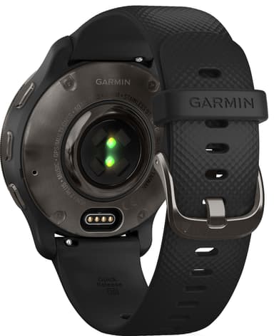 Garmin Venu 2 Plus GPS smartwatch (sort)