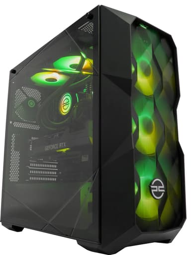 PCSpecialist Fusion XTE i9K-12/32/3000/3090 stationær gaming computer