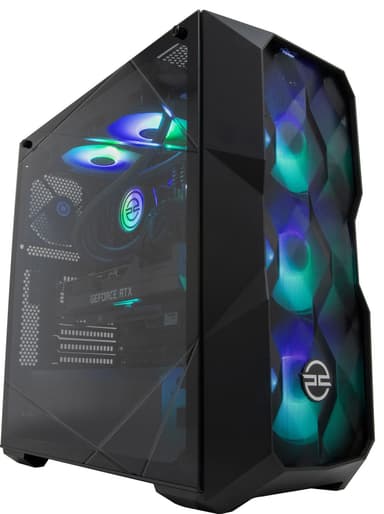 PCSpecialist Fusion XRE i9K-12/16/2000/3080 stationær gaming computer