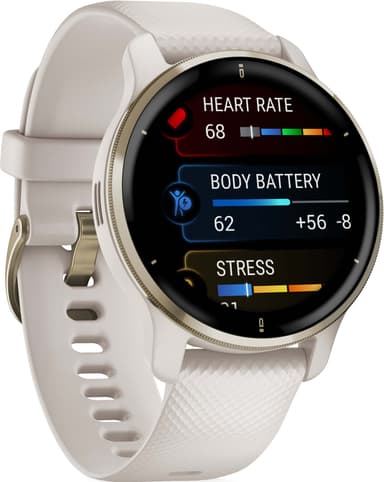 Garmin Venu GPS smartwatch (hvidt) | Elgiganten