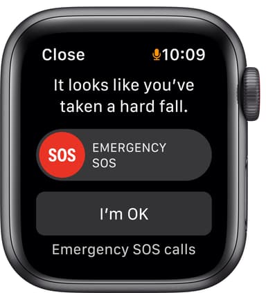Apple Watch SE 40 mm LTE (Space Gray Alu/Midnight sportsbånd)