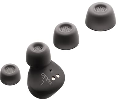 Sudio T2 True Wireless in-ear høretelefoner (sort)