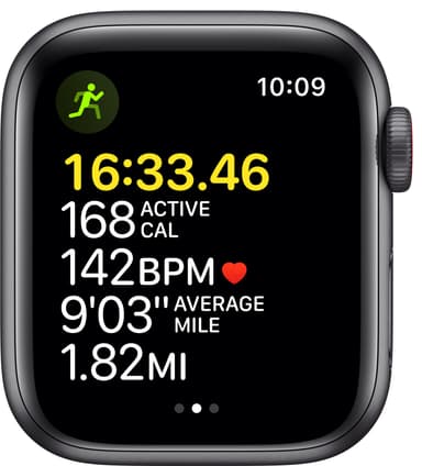 Apple Watch SE 40 mm LTE (Space Gray Alu/Midnight sportsbånd)