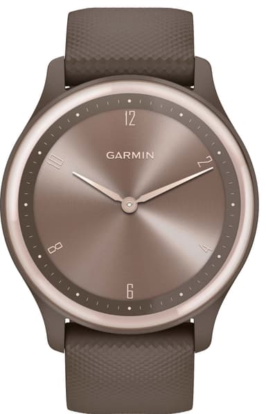 Garmin Vivomove Sport hybrid smartwatch (cocoa) Elgiganten