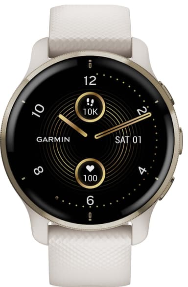 Garmin Venu 2 Plus GPS smartwatch (hvidt)