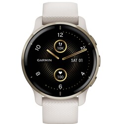 Garmin Venu 2 Plus GPS smartwatch (hvidt)