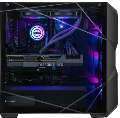 PCSpecialist Fusion XLE i7K-12/32/3000/3080Ti stationær gaming computer
