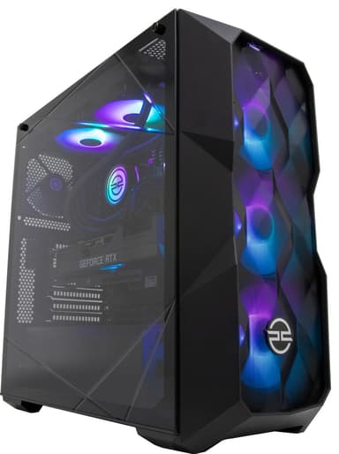 PCSpecialist Fusion XLE i7K-12/32/3000/3080Ti stationær gaming computer