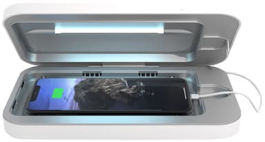 PhoneSoap 3 desinficerende oplader (hvid)