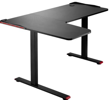 Piranha L-shaped RGB gaming skrivebord