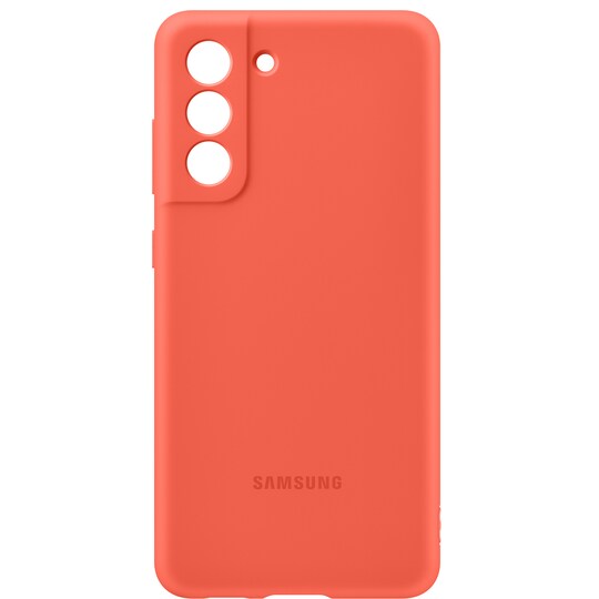 Samsung Galaxy S21 FE Silicone cover (coral)