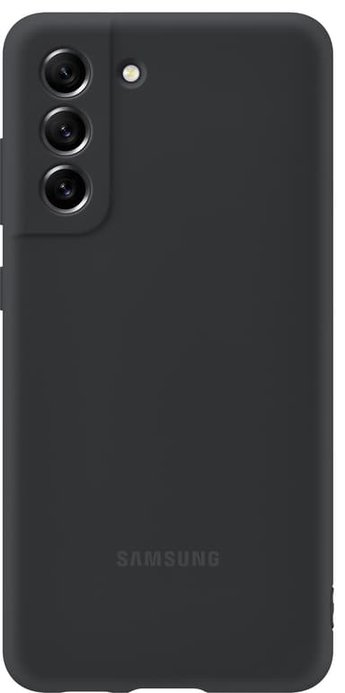 Samsung Galaxy S21 FE Silicone cover (sort)