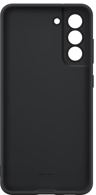 Samsung Galaxy S21 FE Silicone cover (sort)