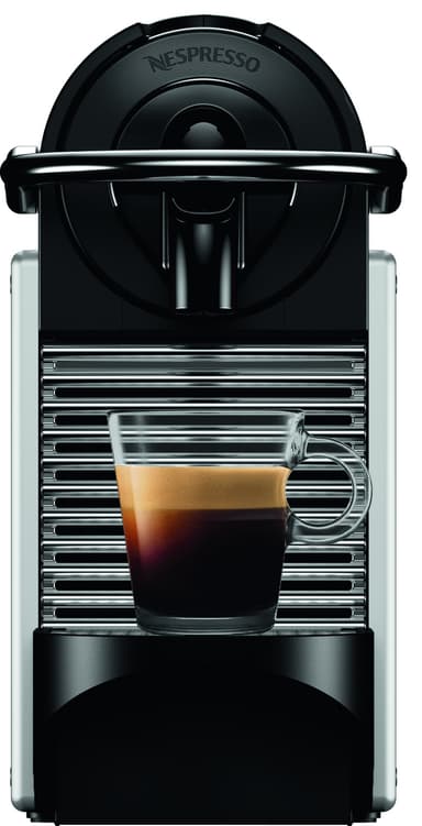 Nespresso Pixie fra DeLonghi, Sort/Sølv