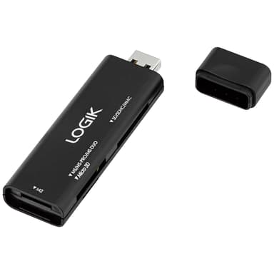 Logik USB 3.0 8-i-1 hukommelseskortlæser