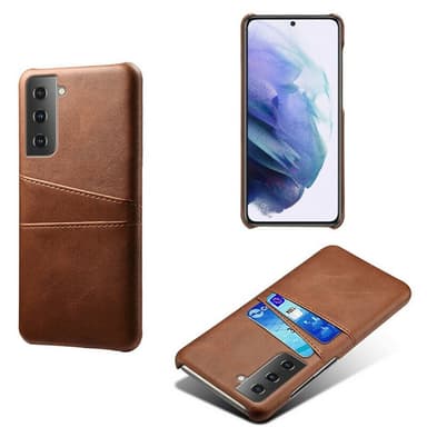Retro cover med slots Samsung Galaxy S22 Plus  - brun