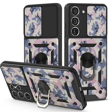 Camo Cover 3i1 Samsung Galaxy S22 Plus  - lyserød