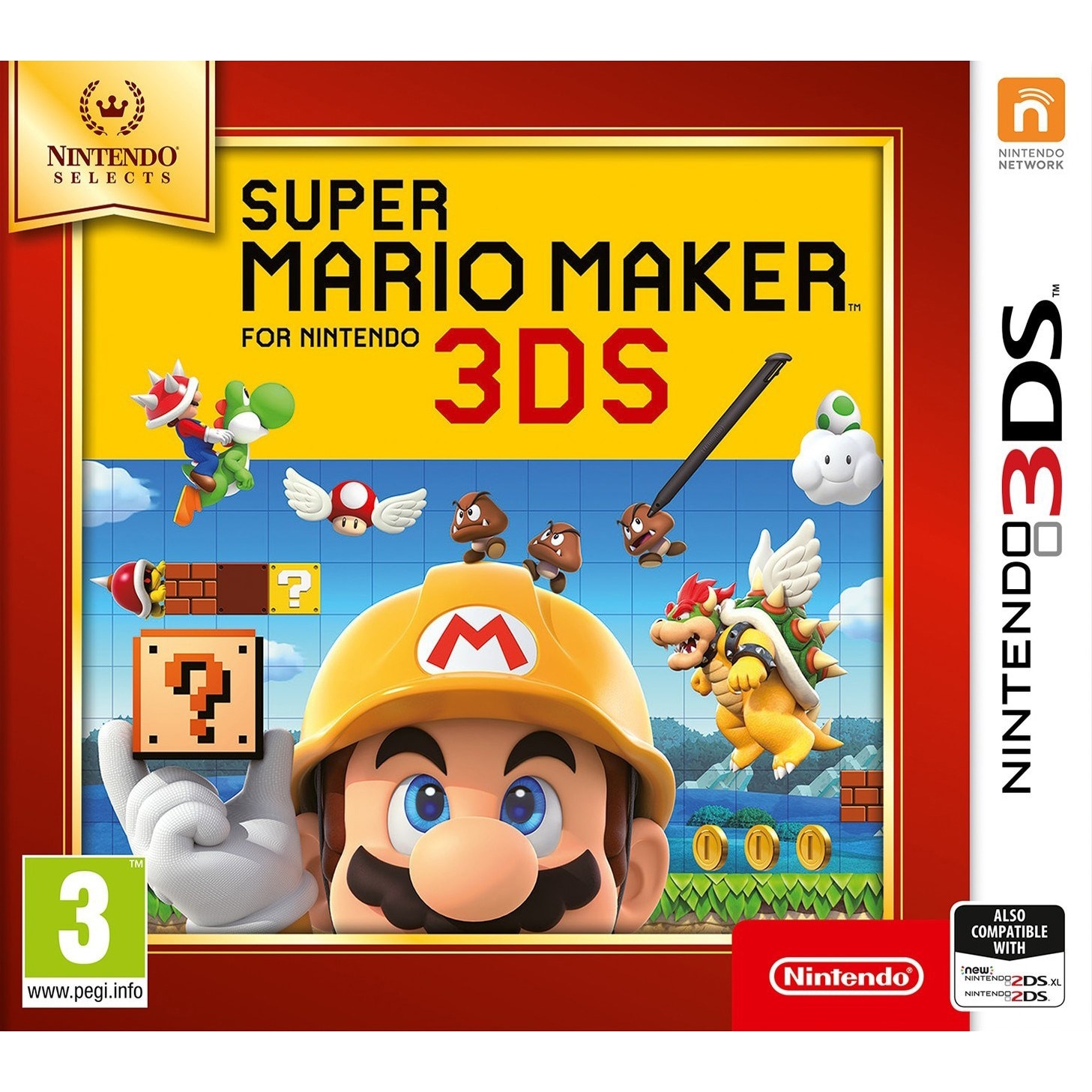 derefter seksuel tilfældig Super Mario Maker: Nintendo Selects - 3DS | Elgiganten