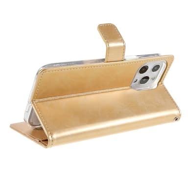 MERCURY GOOSPERY Blå Måne Pung Etui iPhone 13 Pro Max - Guld
