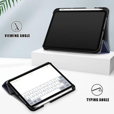 Apple iPad mini 6 (2021) Tabletcover Wake/Sleep - Mørkeblå