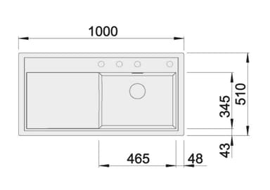 Blanco Zenar køkkenvask XL 6S højre (white)