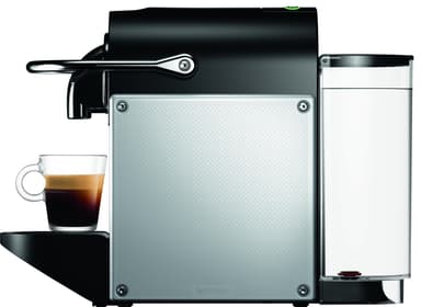 Nespresso Pixie fra DeLonghi, Sort/Sølv