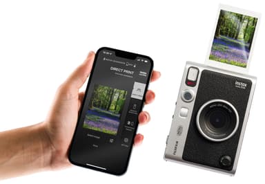 Fujifilm Instax Mini Evo kamera (sort)