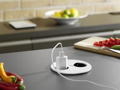 Epoq Twist stikkontakt (matte white)