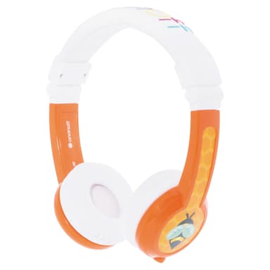 BuddyPhones Explore on-ear hovedtelefoner (orange)