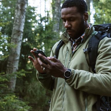 Suunto 5 Peak multisportsur, 43 mm  (sort)