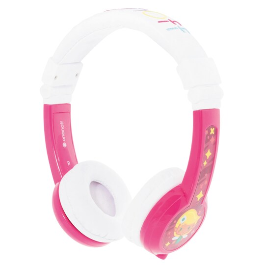BuddyPhones Explore on-ear hovedtelefoner (pink)