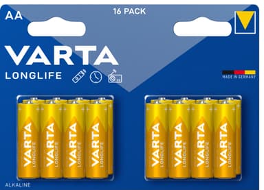 Billede af Varta Longlife AA-batterier (16-pak) hos Elgiganten