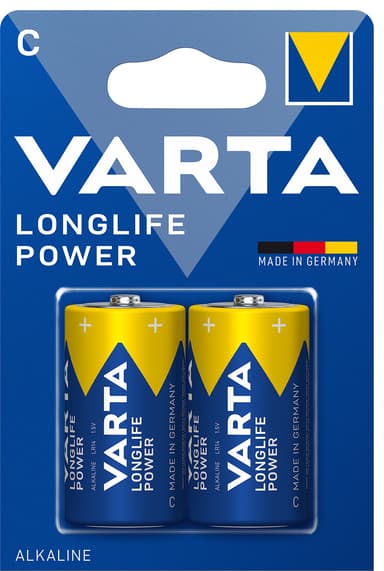 Billede af Varta Longlife Power C-batterier (2-pak) hos Elgiganten