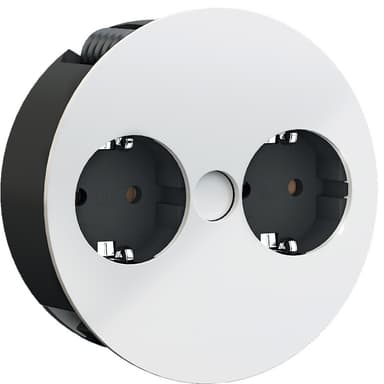 Epoq Twist stikkontakt (matte white)