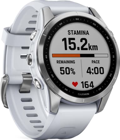 Garmin Fenix 7S smartur, 42mm (hvid)