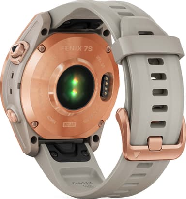 Garmin Fenix 7S Solar smartur, 42mm (sand)