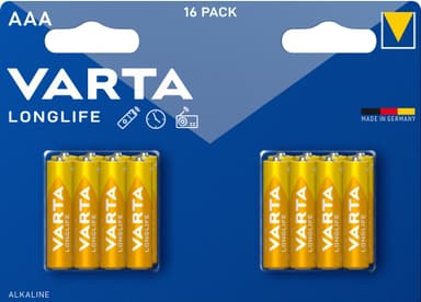 Varta Longlife AAA-batterier (4-pak)